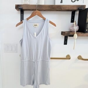 MWL Light Blue Sleeveless Romper